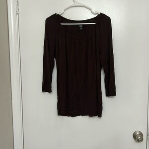Women’s Brown Long sleeve Blouse